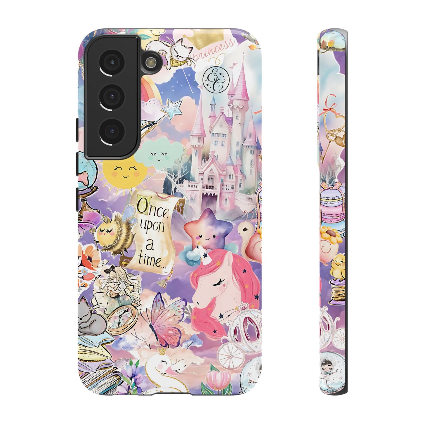 Whimsical Fairytale Collage Tough Phone Case