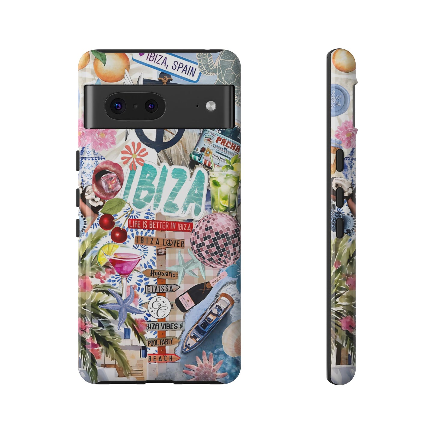 Ibiza Summer Vibes Collage Tough Phone Case