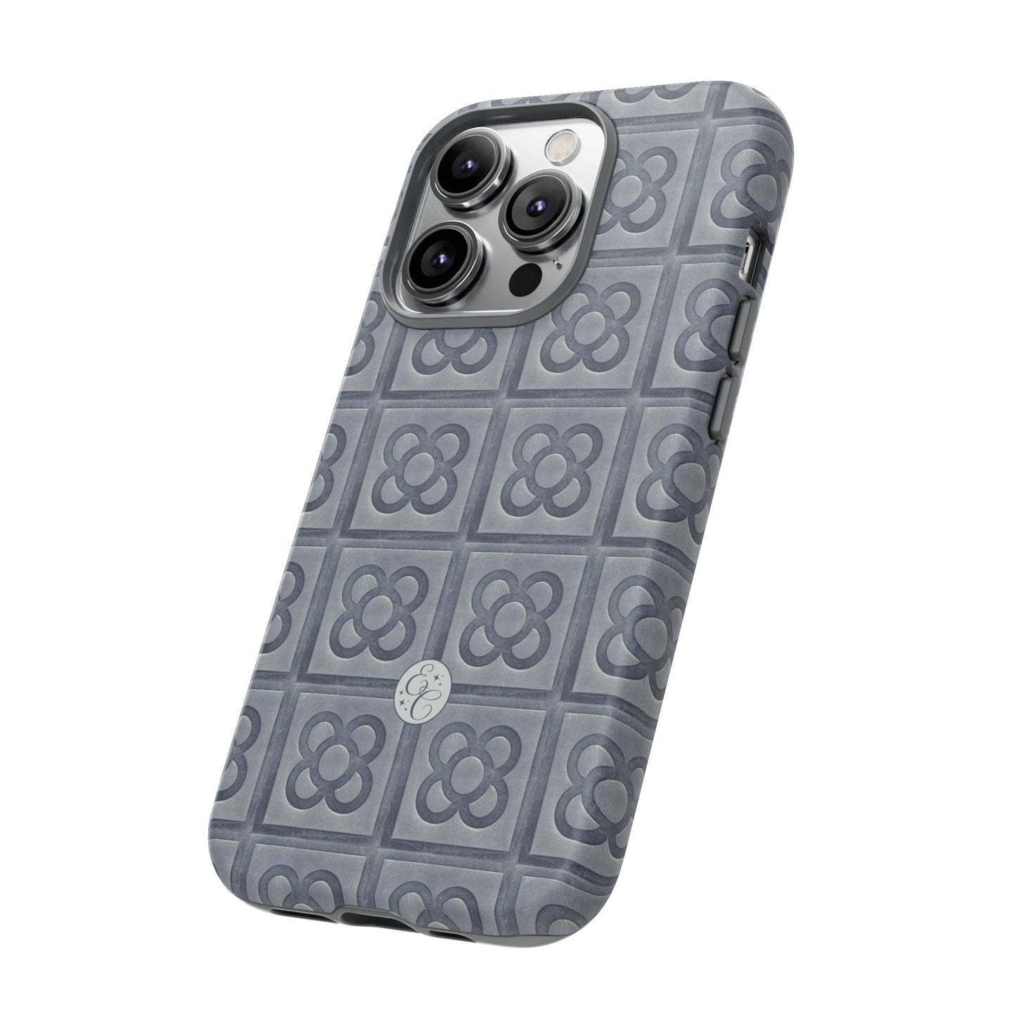 Barcelona Panot Floral Pattern Tough Phone Case