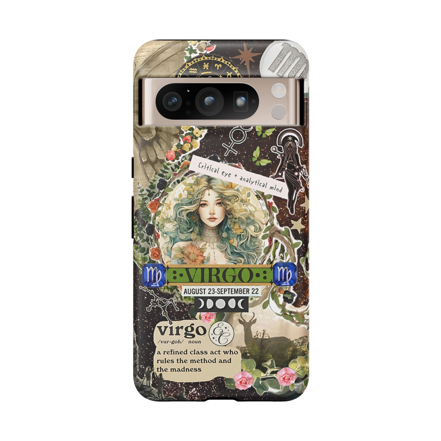 Virgo Zodiac Star Sign Tough Phone Case