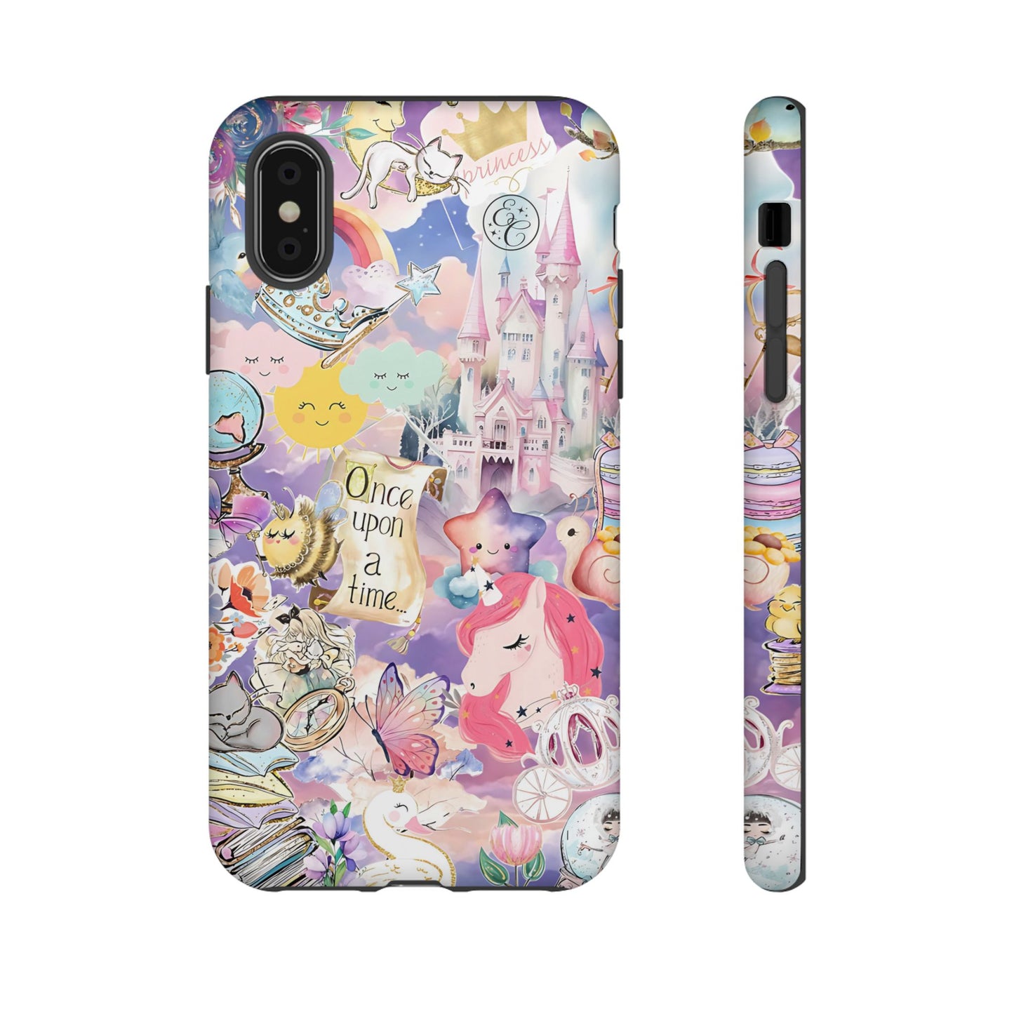 Whimsical Fairytale Collage Tough Phone Case