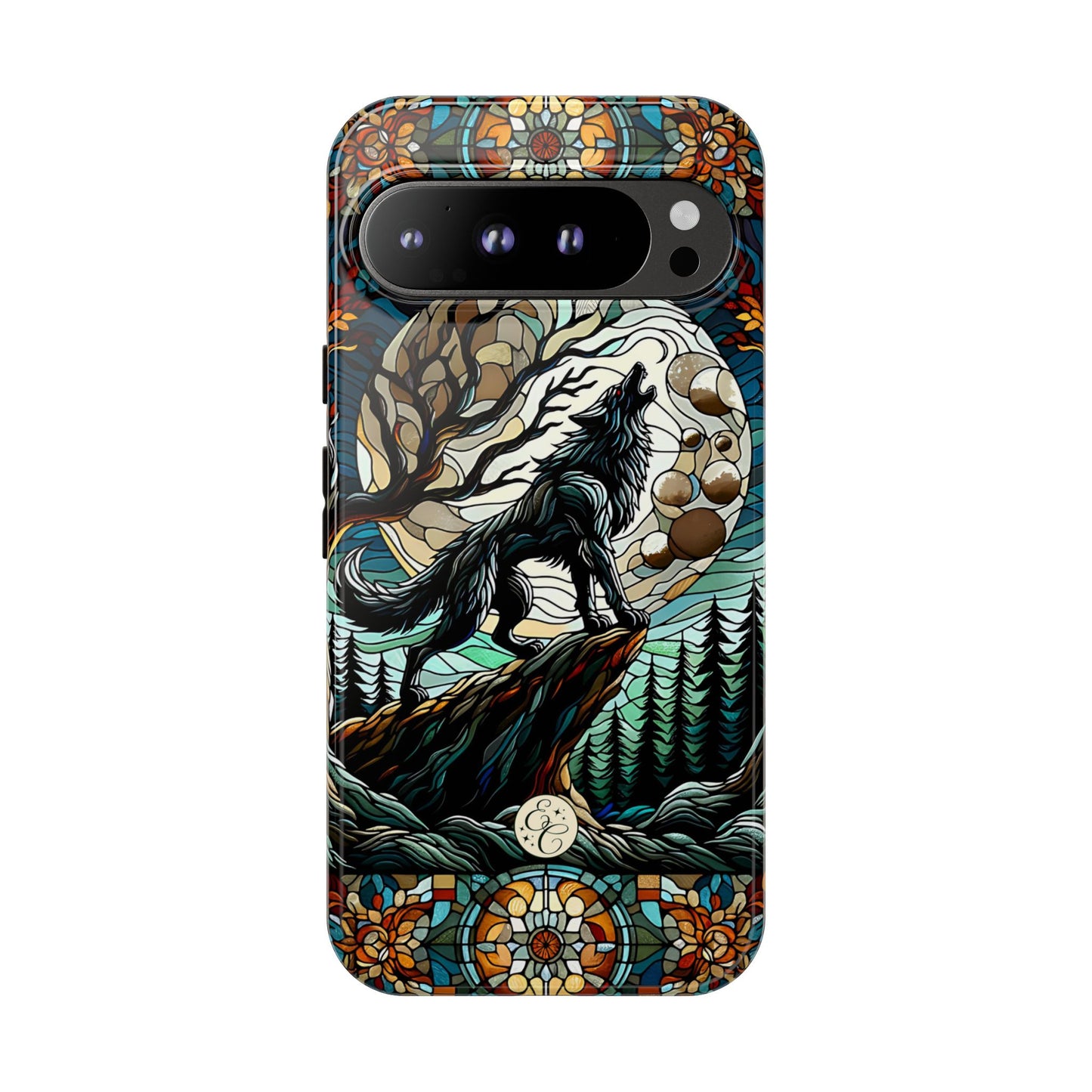 Howling Wolf Tough Phone Case
