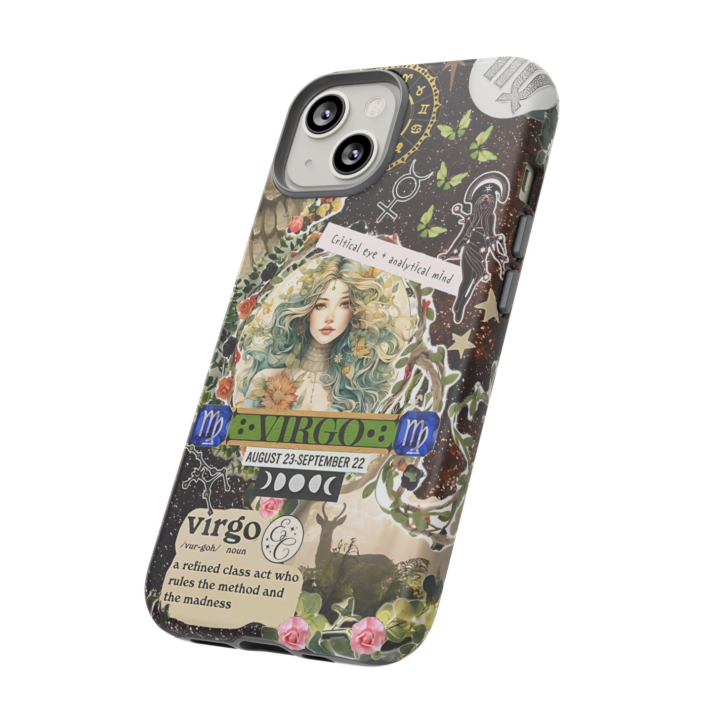 Virgo Zodiac Star Sign Tough Phone Case