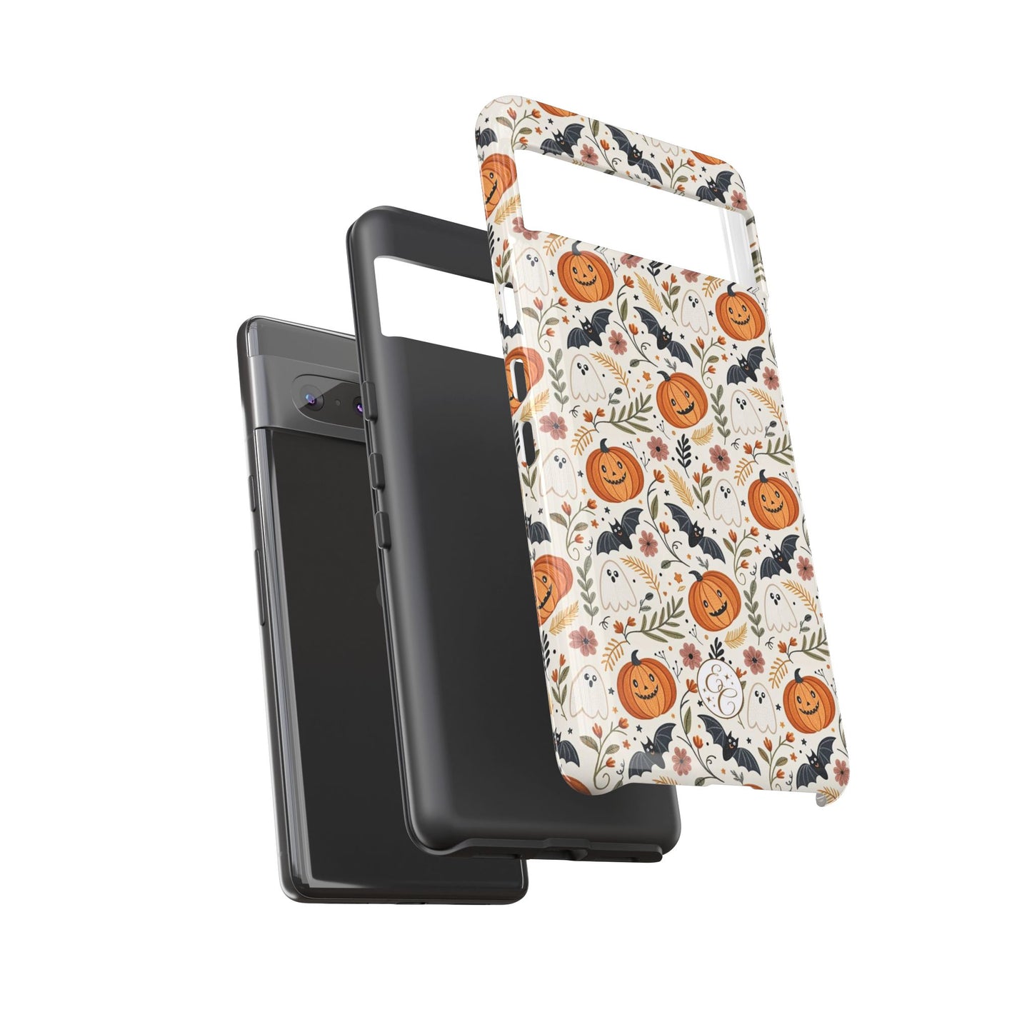 Halloween Pattern Boho Doodle Tough Phone Case