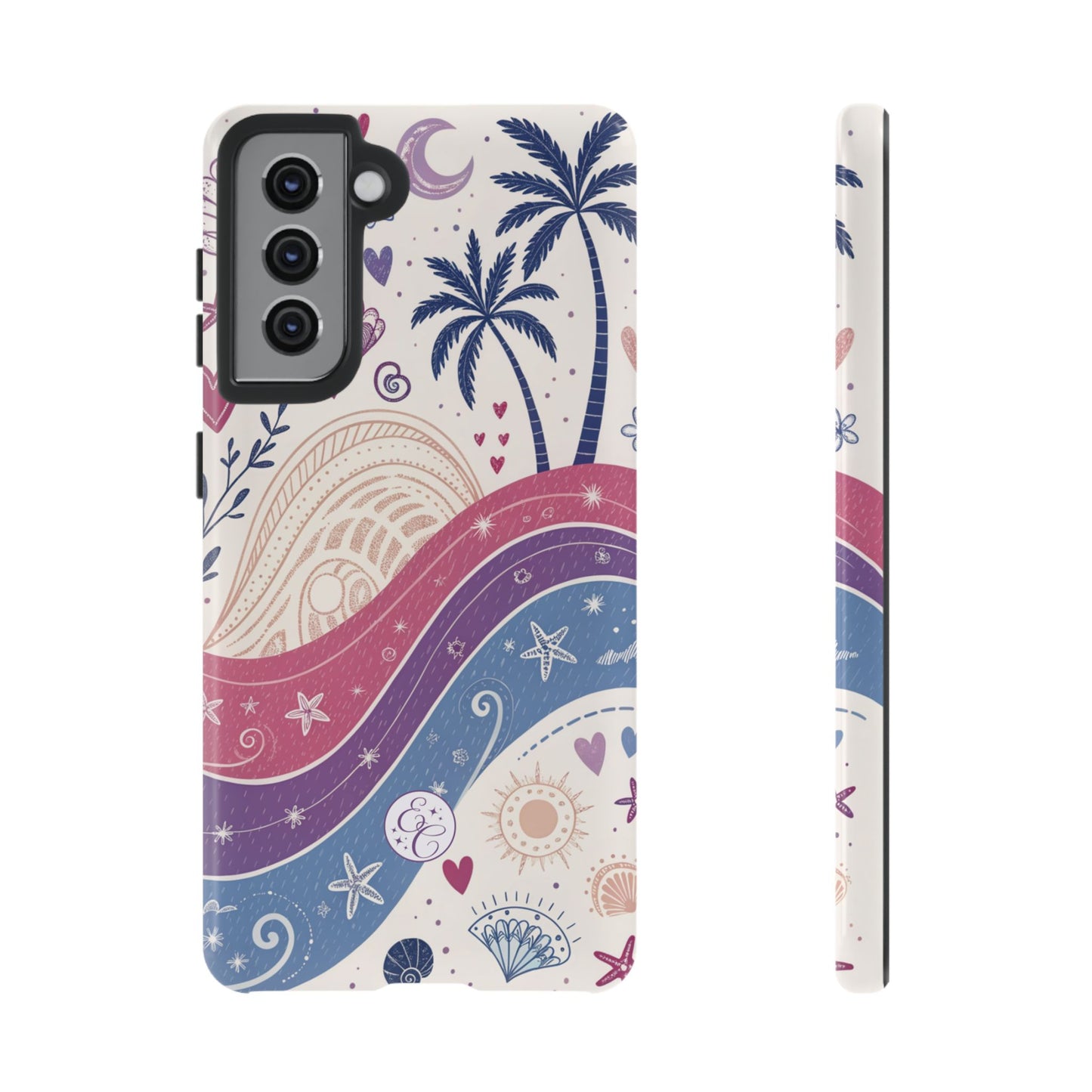 Bisexual Pride Boho Beach Tough Phone Case