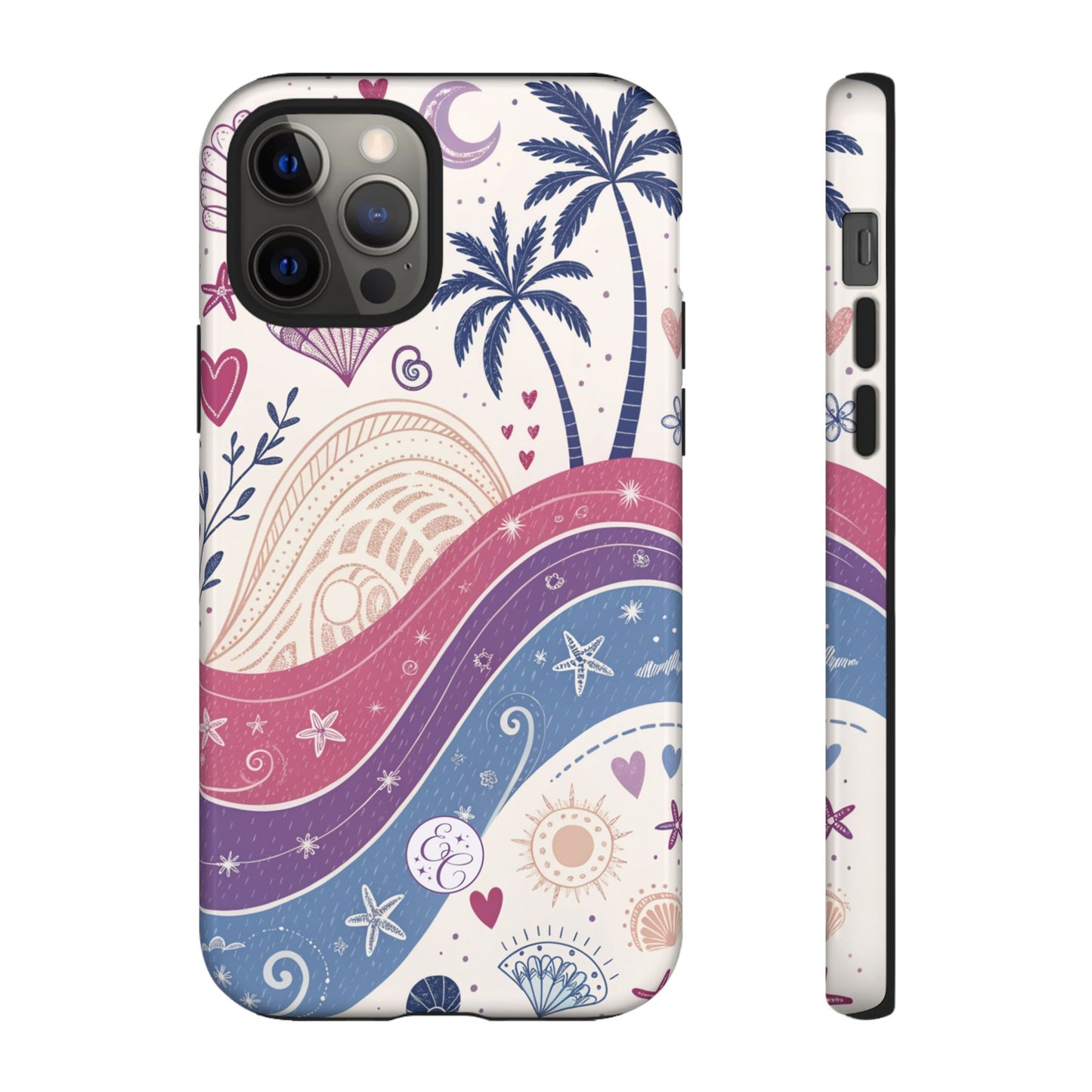 Bisexual Pride Boho Beach Tough Phone Case
