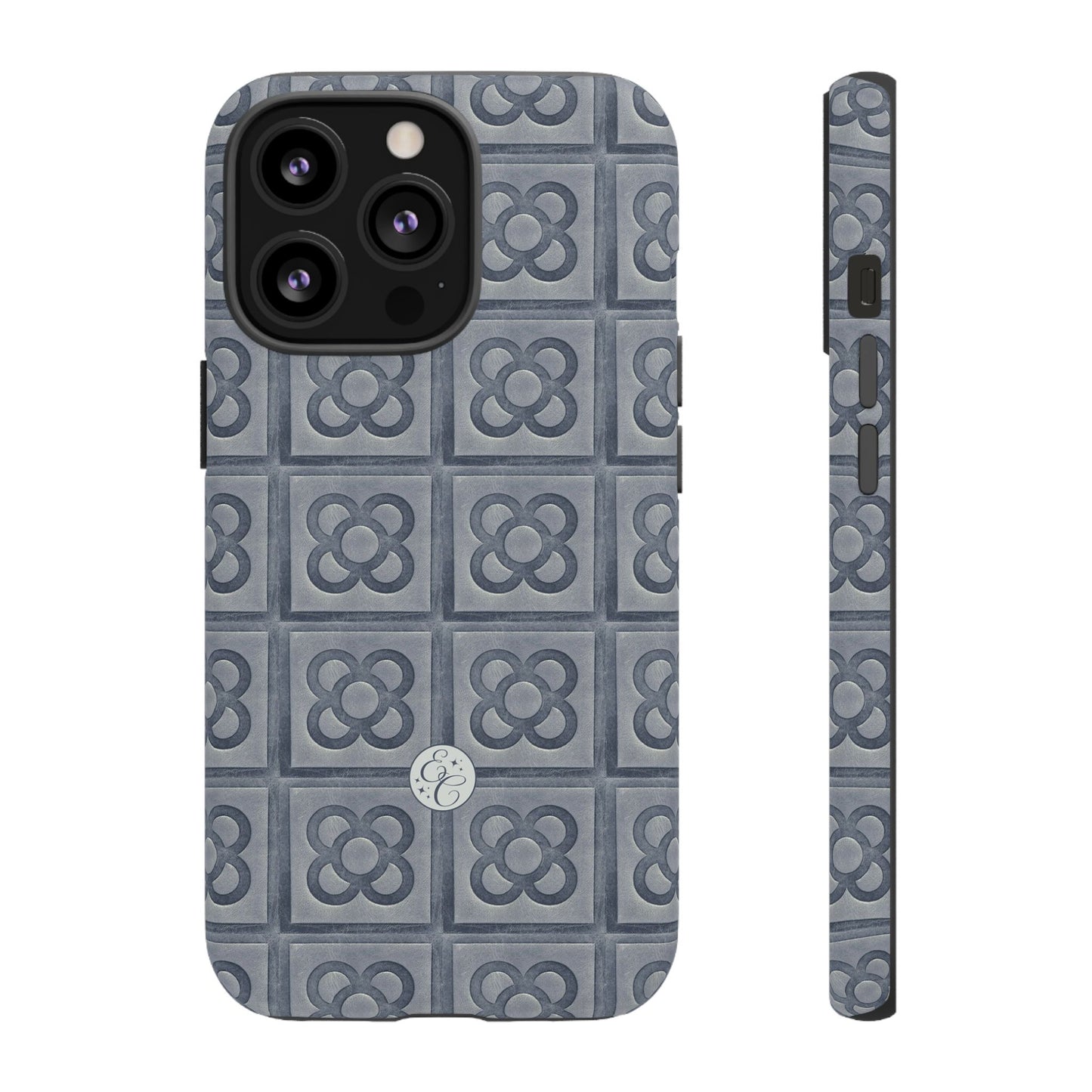 Barcelona Panot Floral Pattern Tough Phone Case