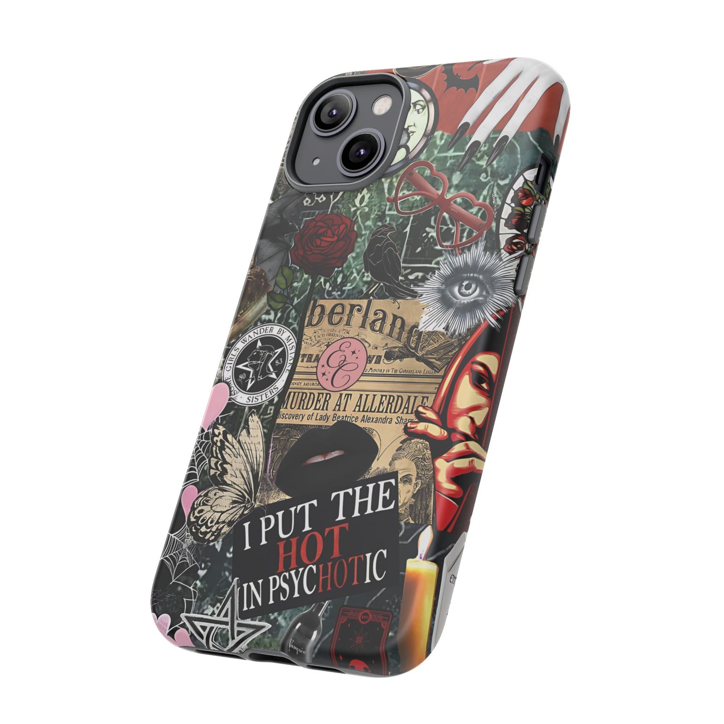 Gothic Collage Tough Phone Case