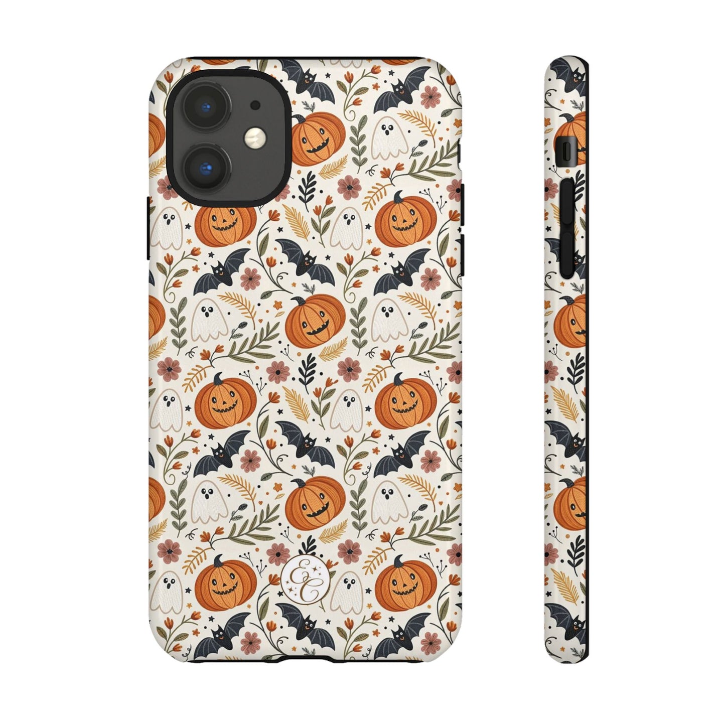 Halloween Pattern Boho Doodle Tough Phone Case