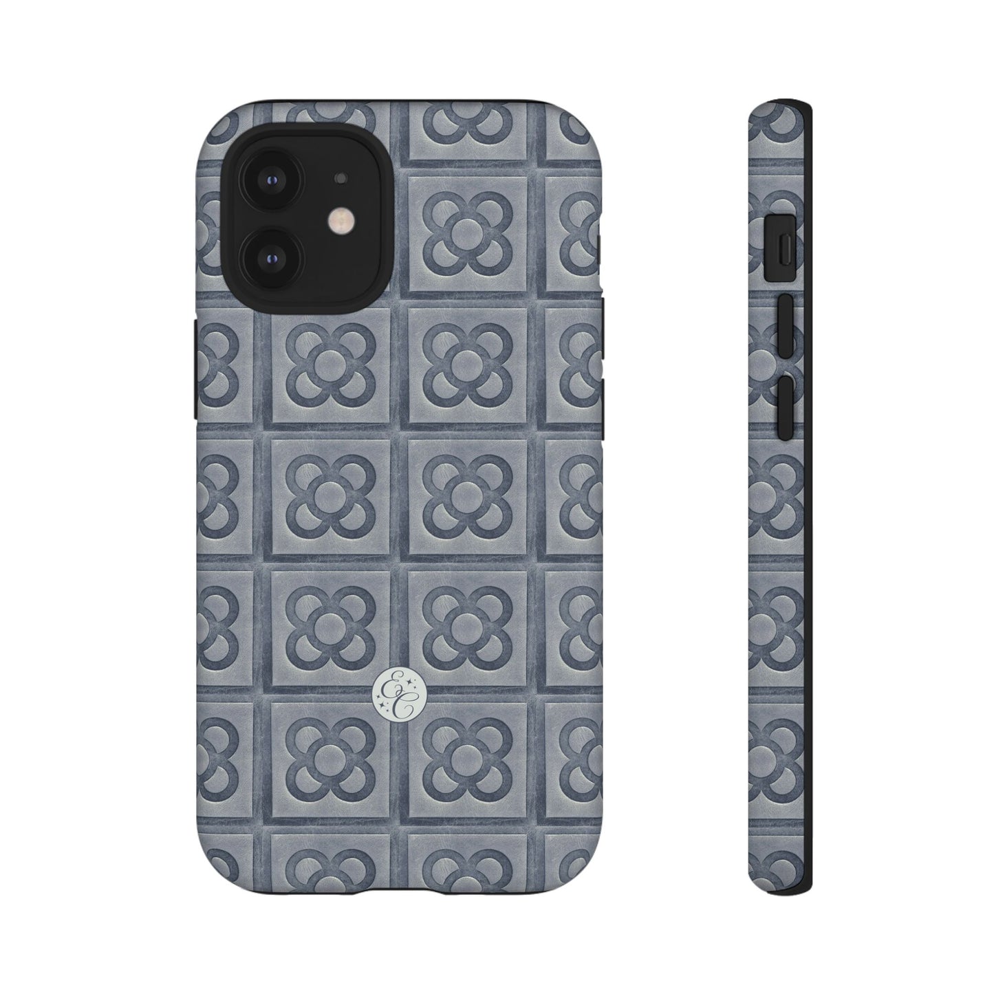 Barcelona Panot Floral Pattern Tough Phone Case