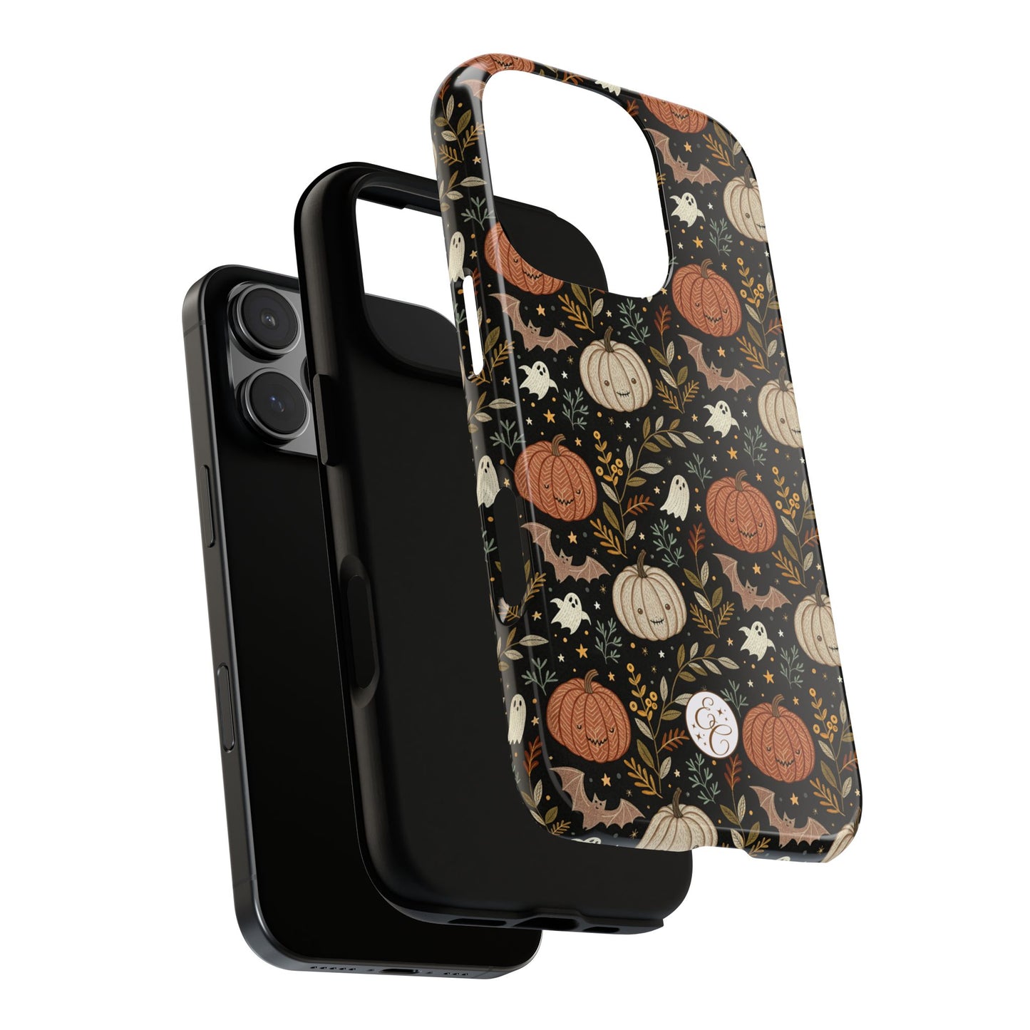 Spooky Halloween Boho Pattern Tough Phone Case