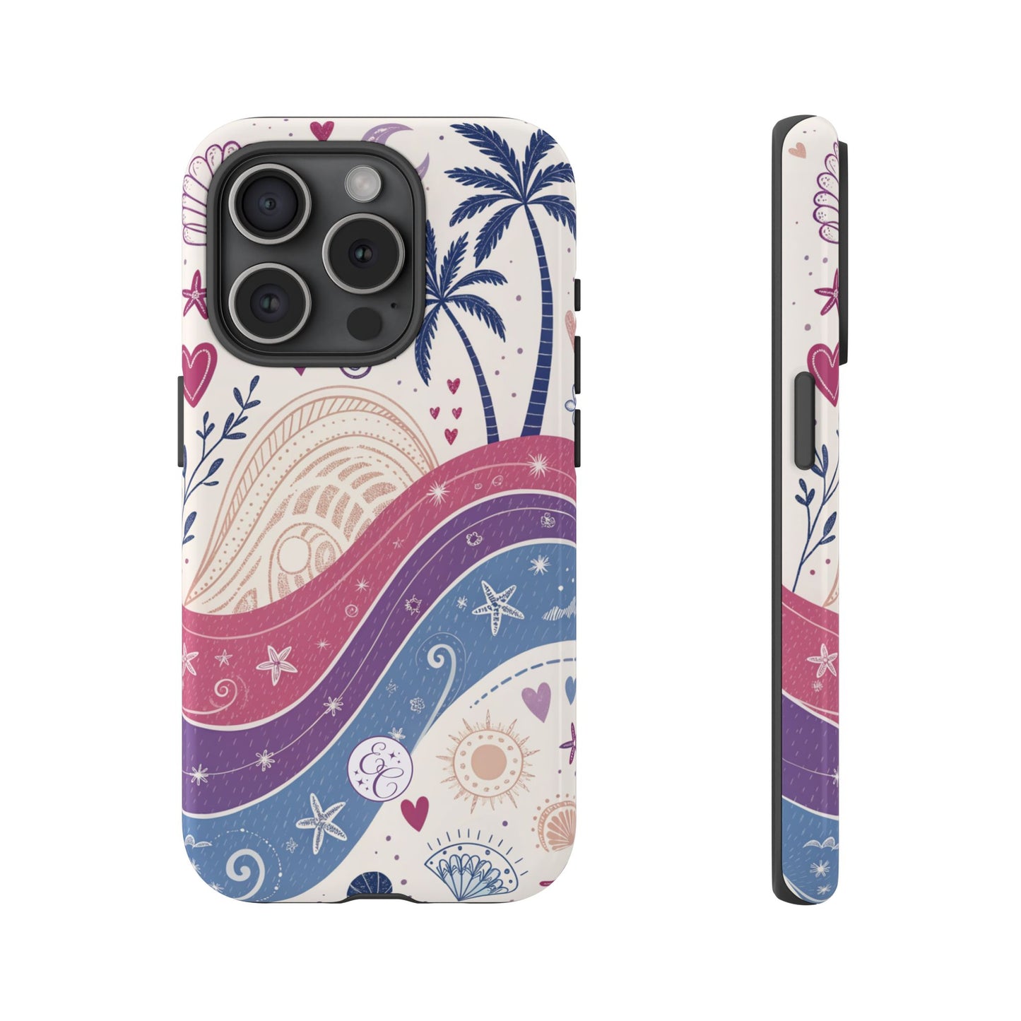 Bisexual Pride Boho Beach Tough Phone Case