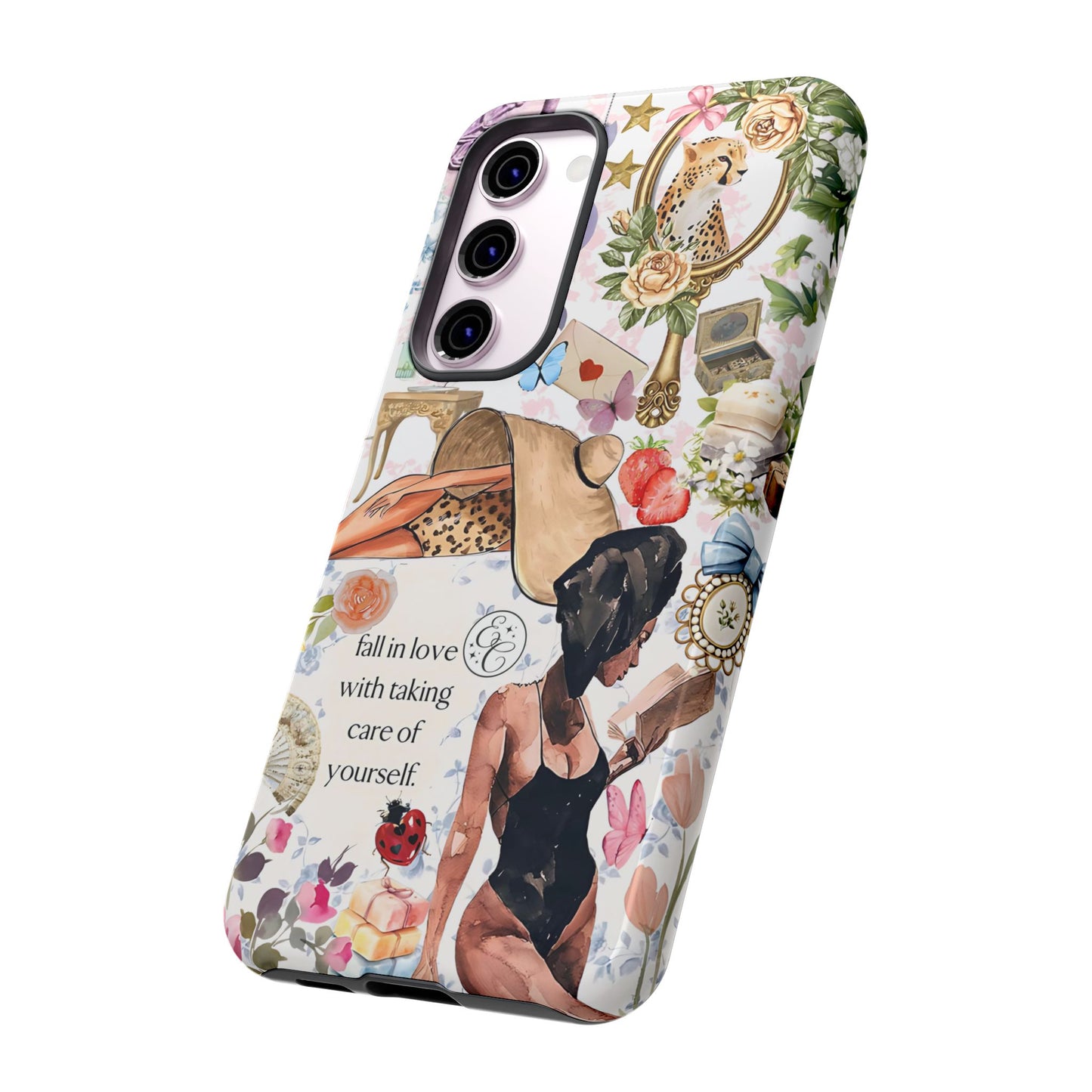 Aesthetic Coquette Collage Tough Phone Case