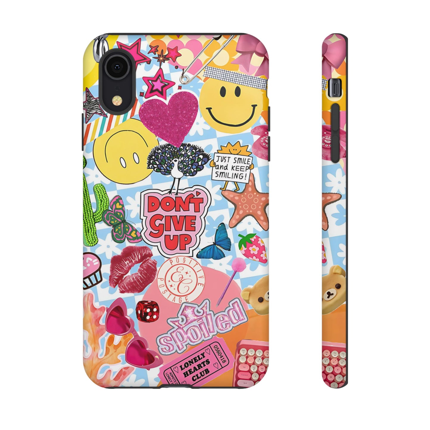 Pop Art Collage Tough Phone Case