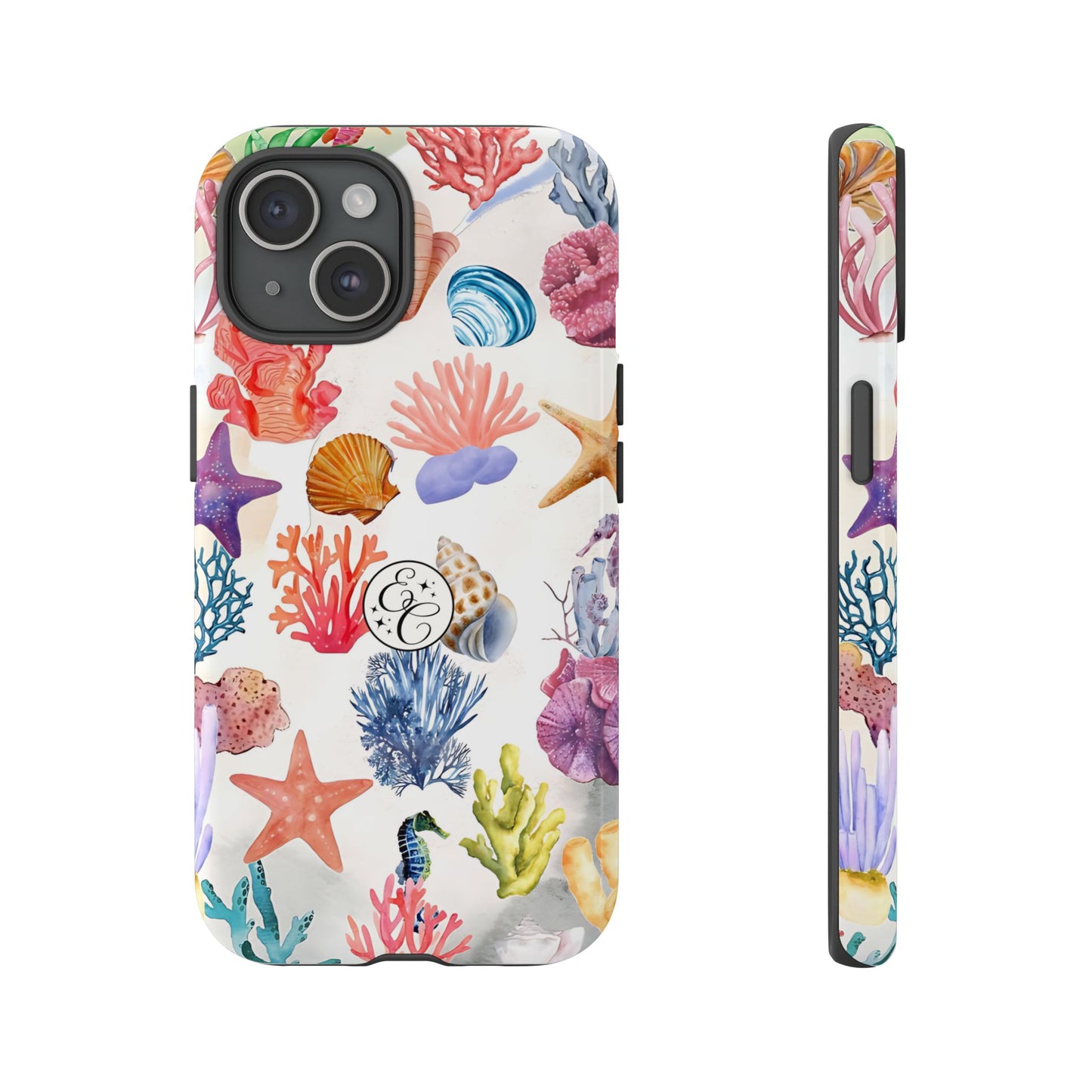Coral & Sea Shells Tough Phone Case