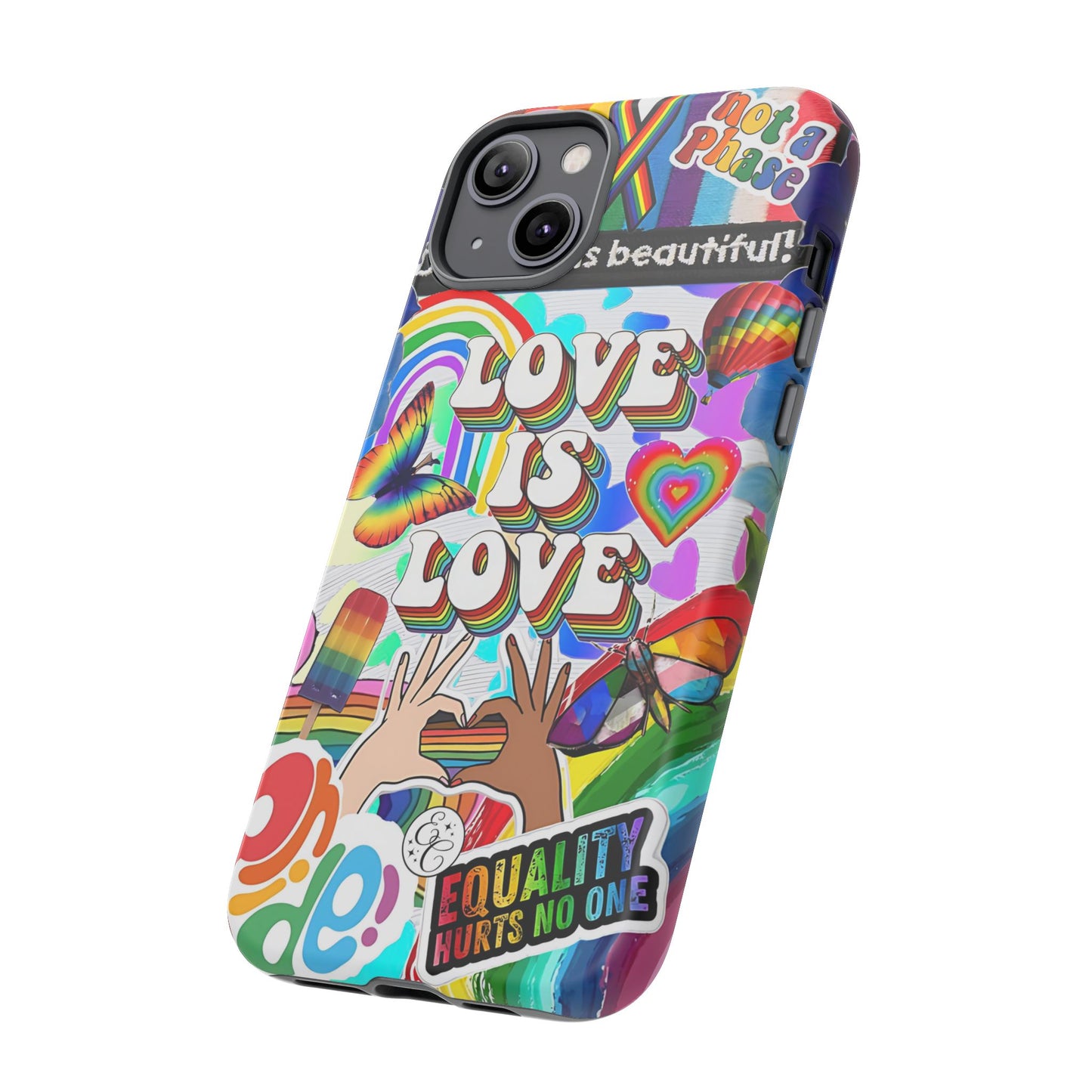 Colorful LGBTQIA Pride Tough Phone Case