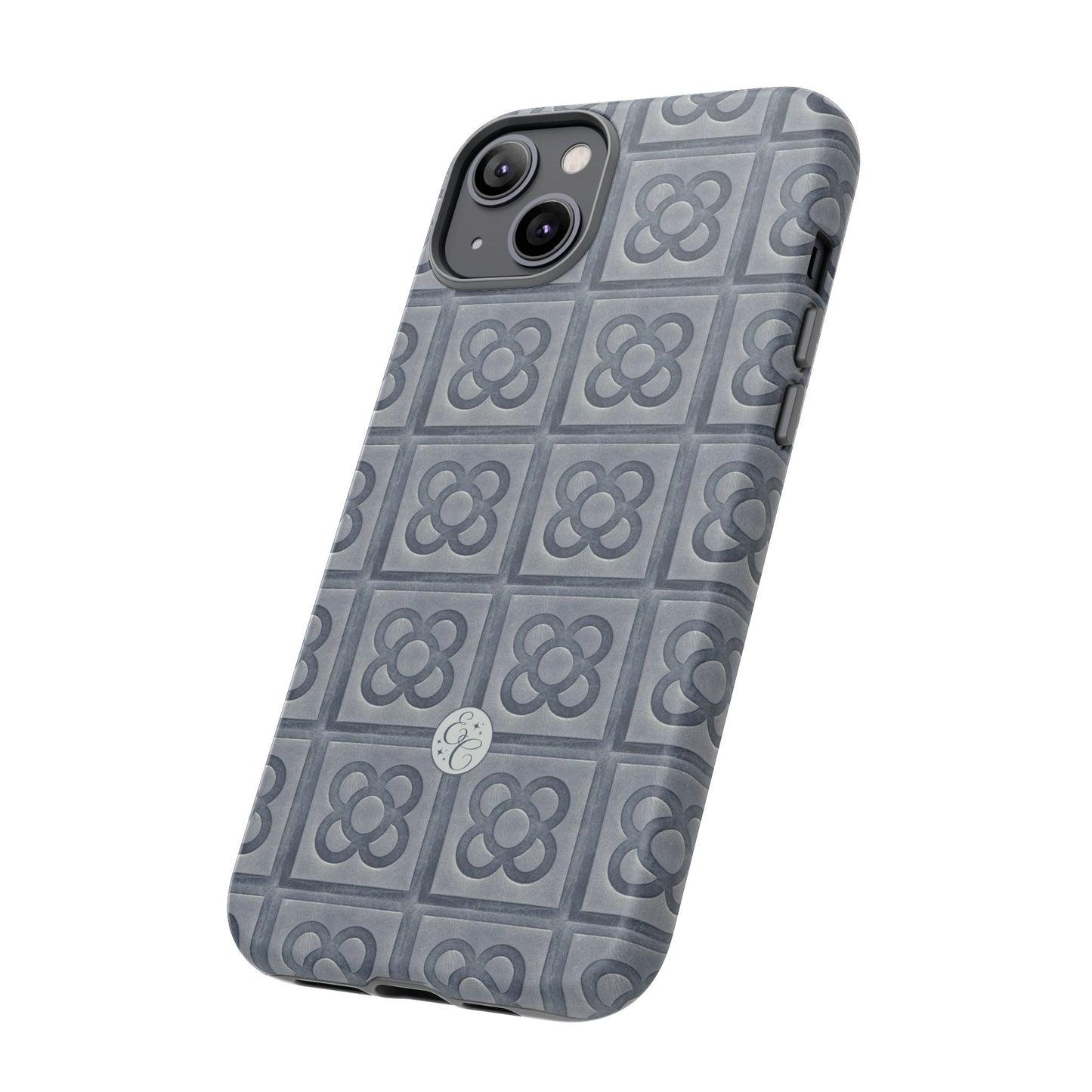 Barcelona Panot Floral Pattern Tough Phone Case