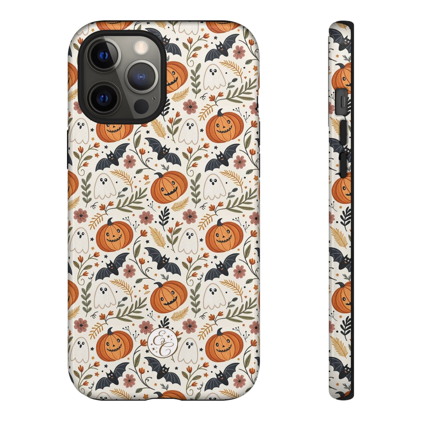 Halloween Pattern Boho Doodle Tough Phone Case