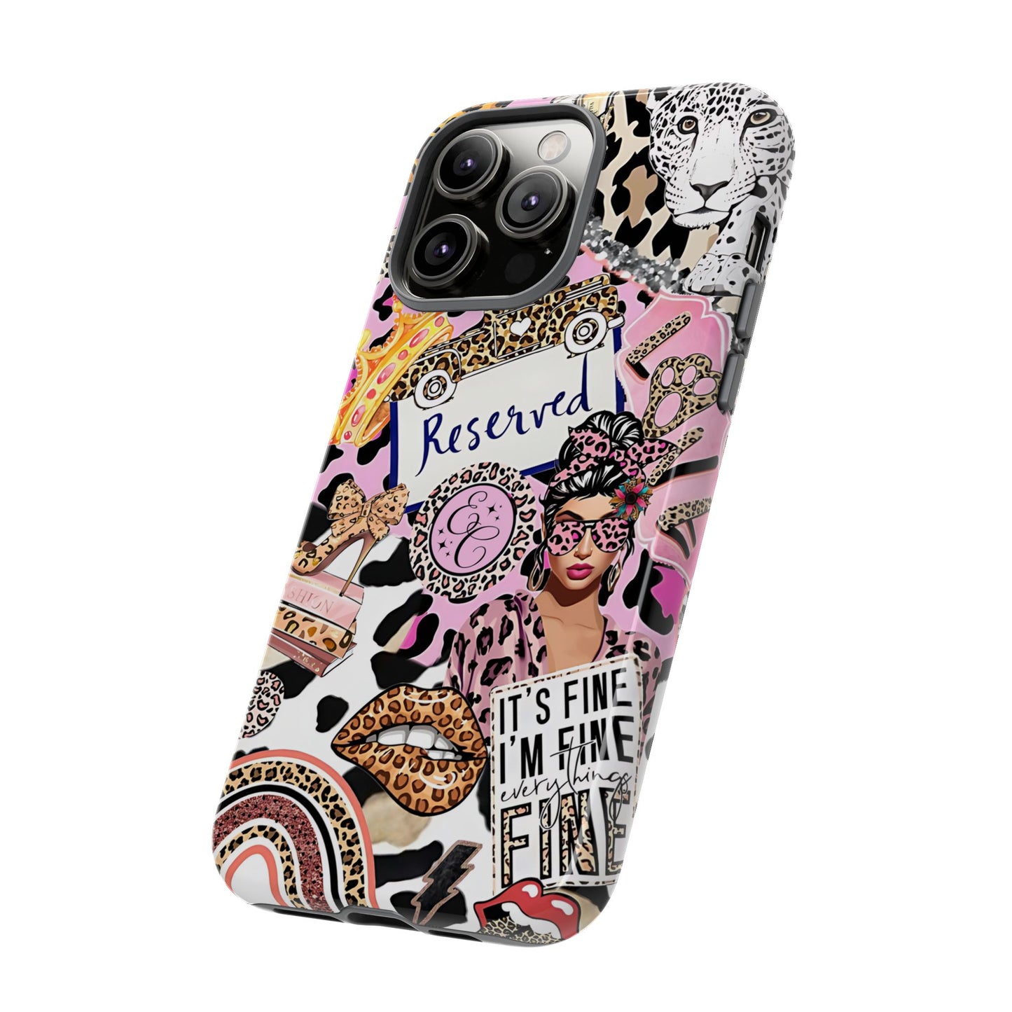 Leopard Wild Glamour Tough Phone Case