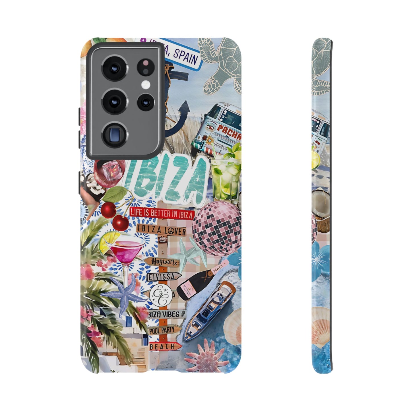 Ibiza Summer Vibes Collage Tough Phone Case
