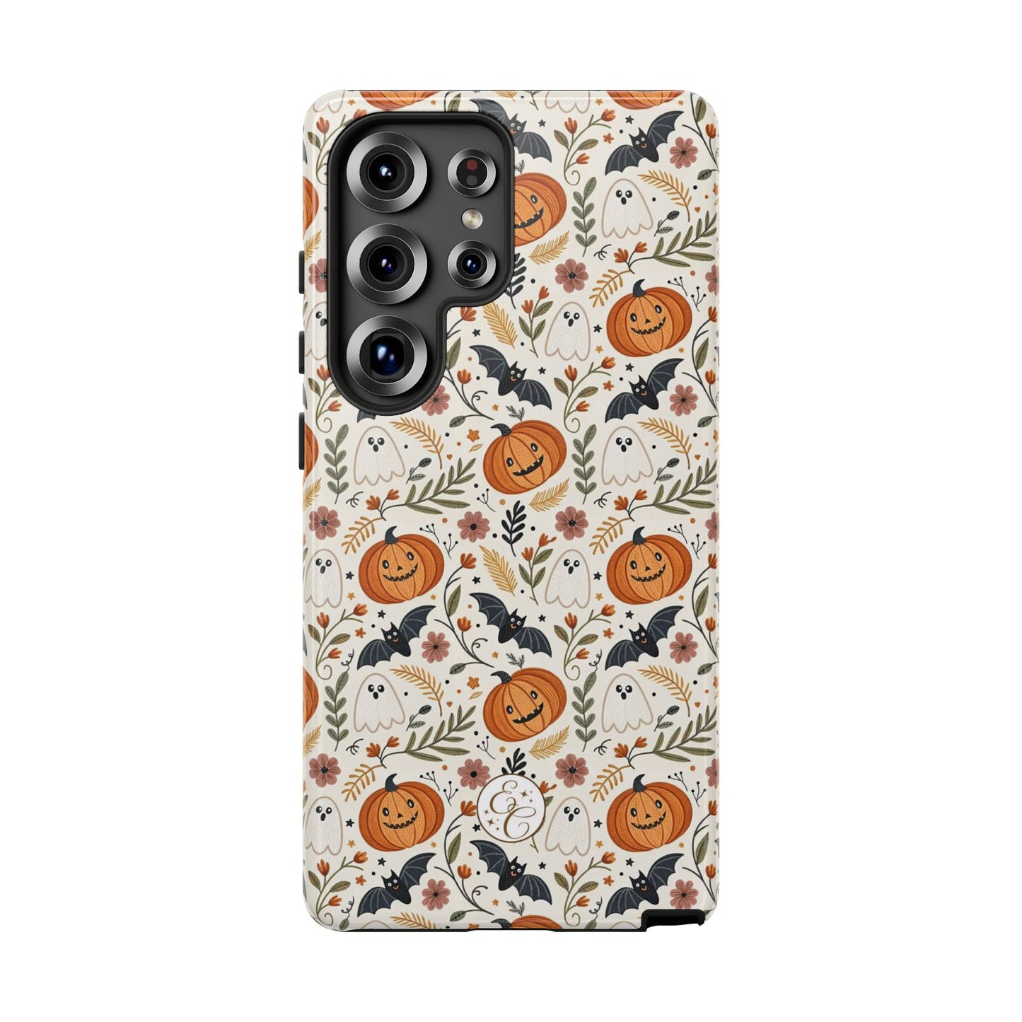 Halloween Pattern Boho Doodle Tough Phone Case