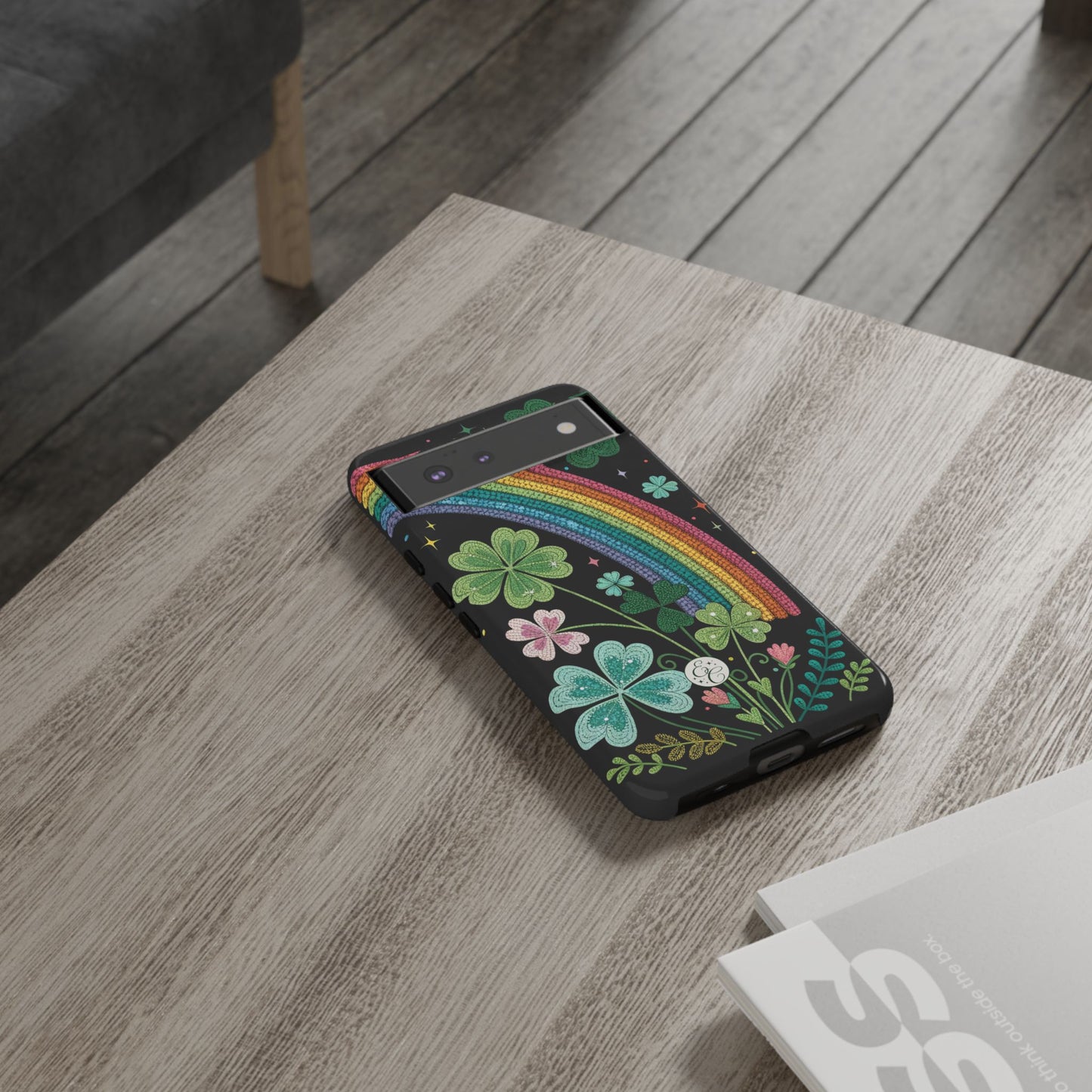 Rainbow & Shamrock Tough Phone Case