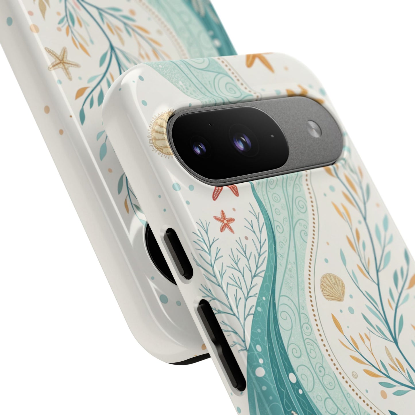 Ocean Boho Doodle Tough Phone Case