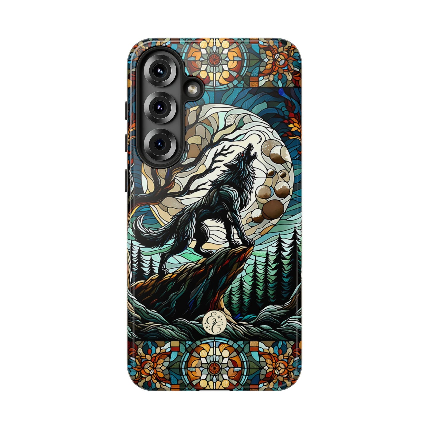 Howling Wolf Tough Phone Case