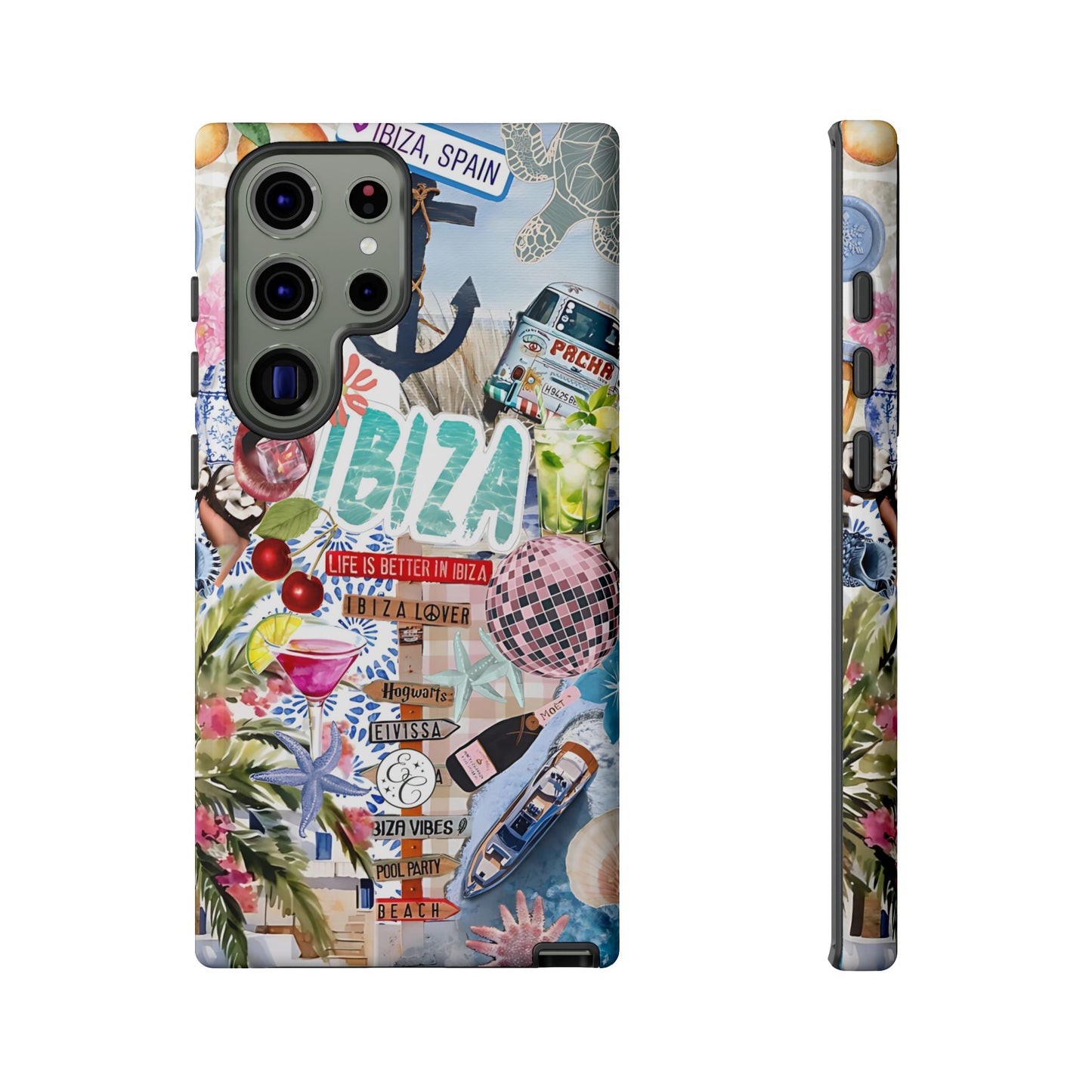 Ibiza Summer Vibes Collage Tough Phone Case