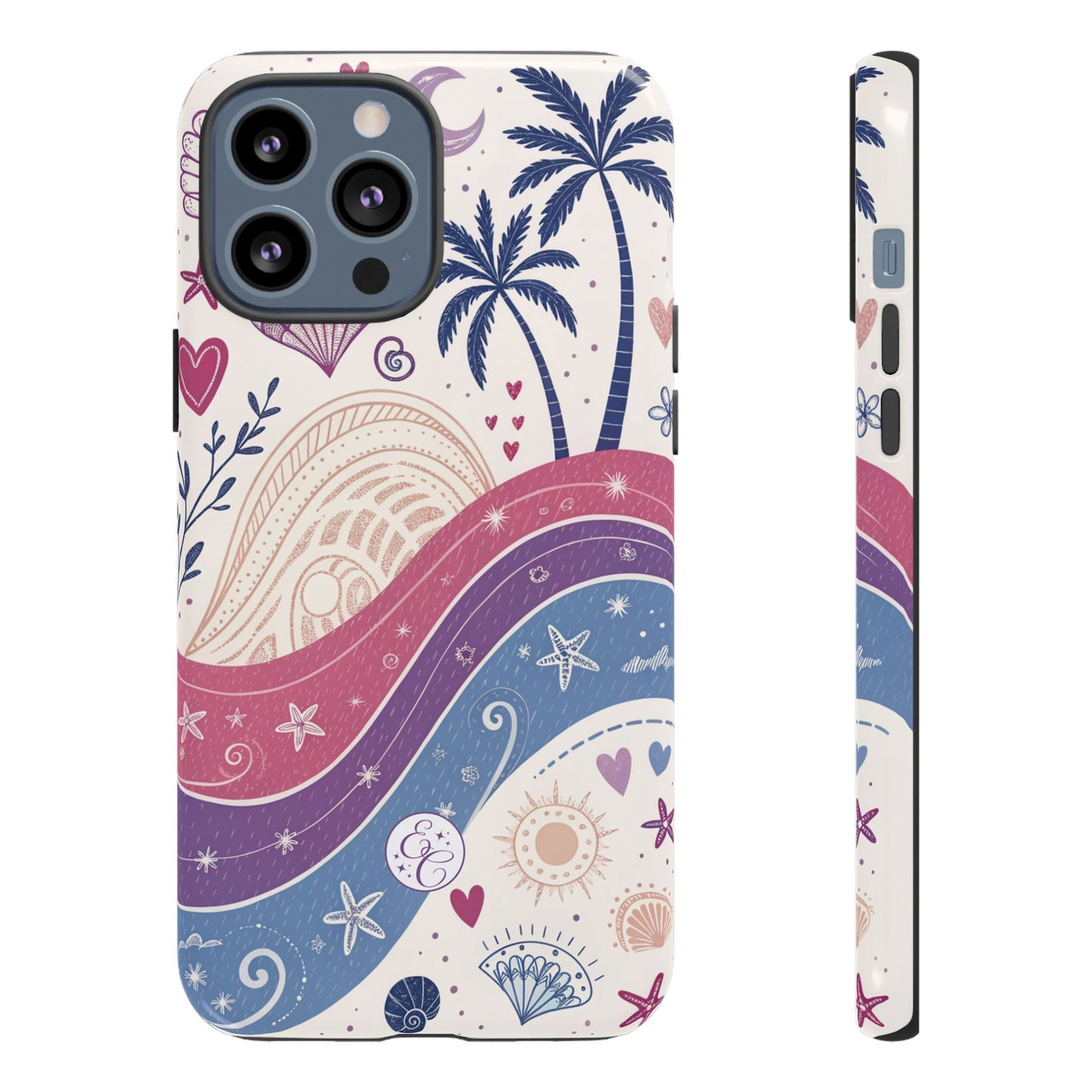 Bisexual Pride Boho Beach Tough Phone Case