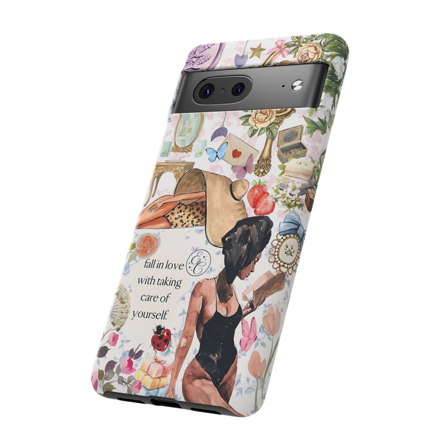 Aesthetic Coquette Collage Tough Phone Case