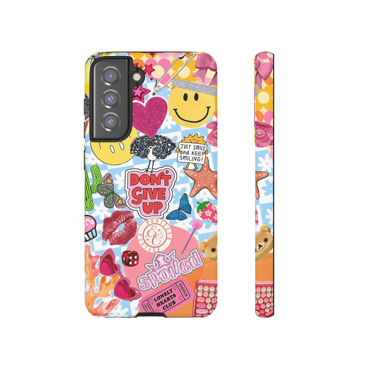 Pop Art Collage Tough Phone Case