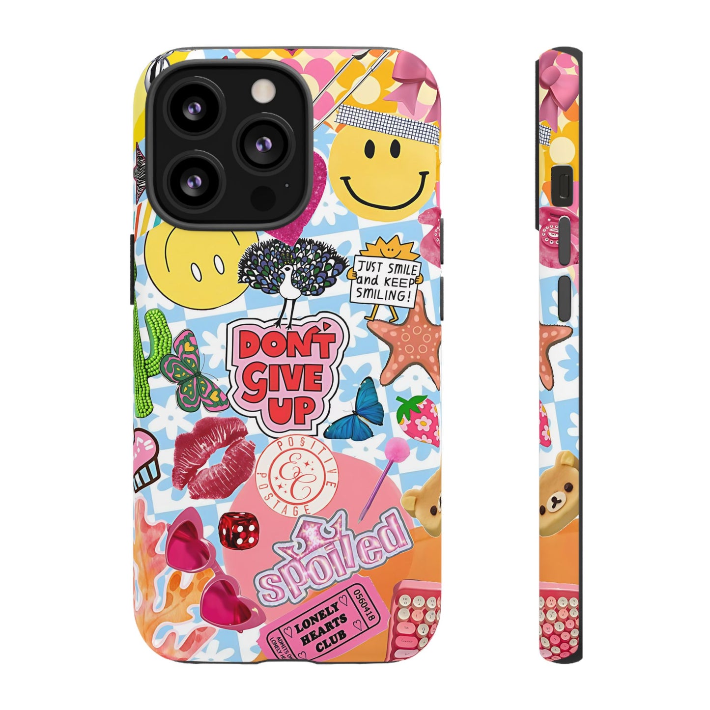 Pop Art Collage Tough Phone Case
