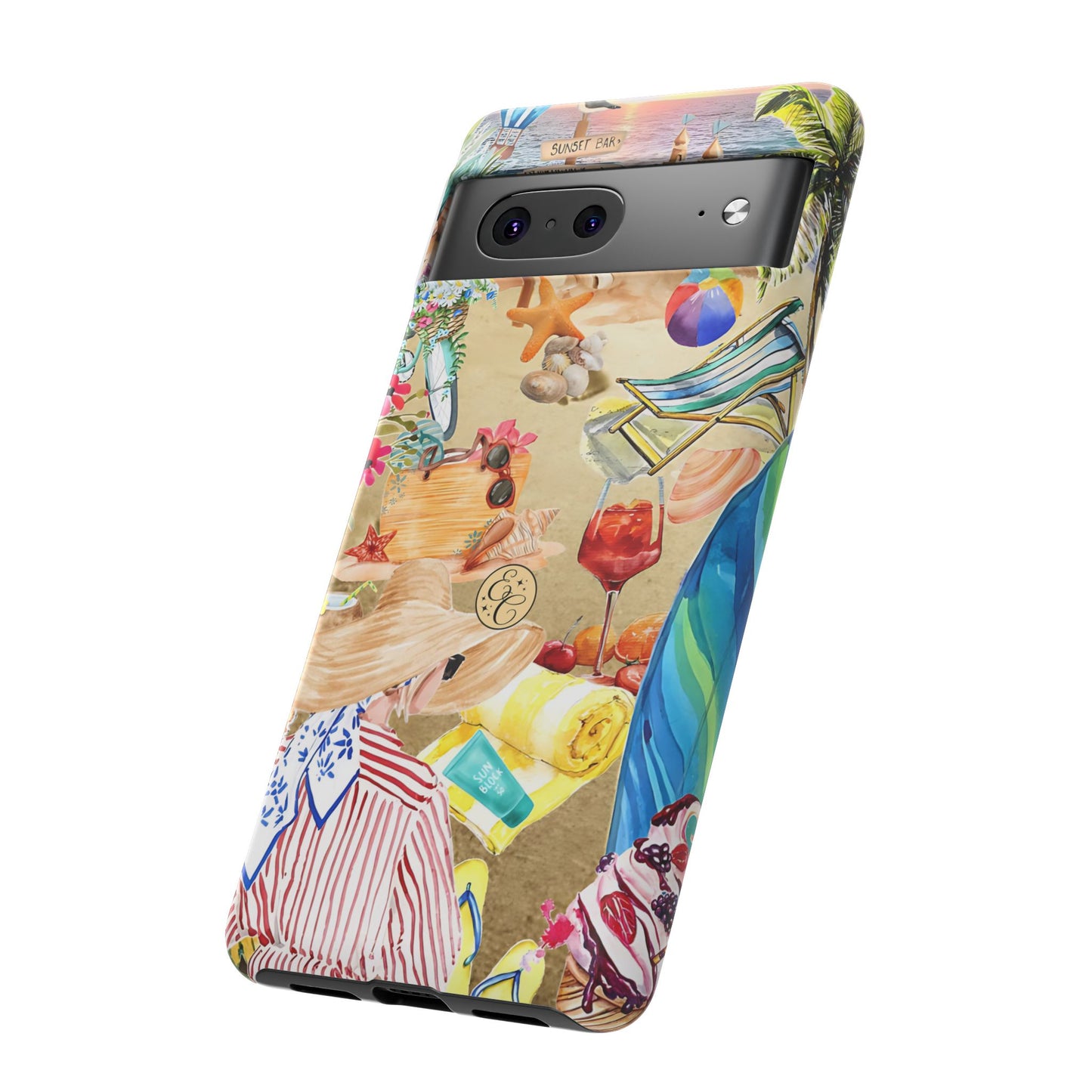 Beach Vibes Tough Phone Case