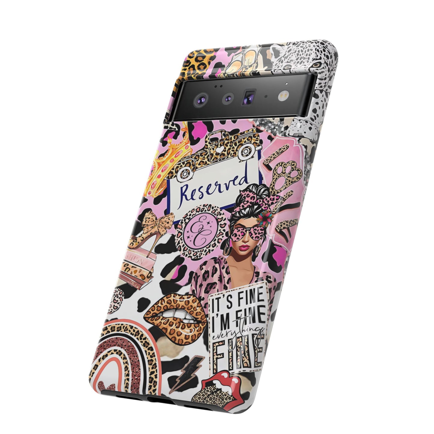 Leopard Wild Glamour Tough Phone Case