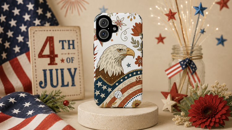 4th of July & Patriotic Phone Cases 🗽