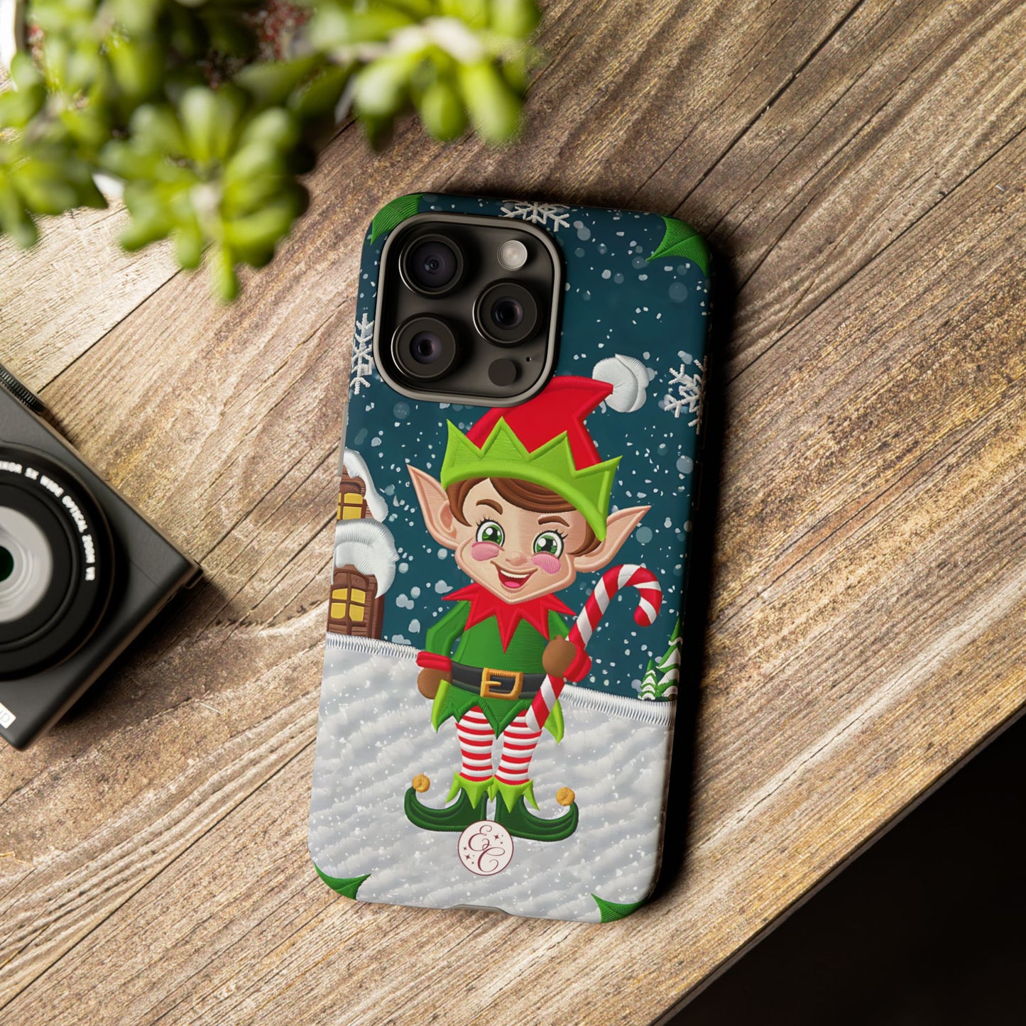 Christmas Naughty Elf Tough Phone Case