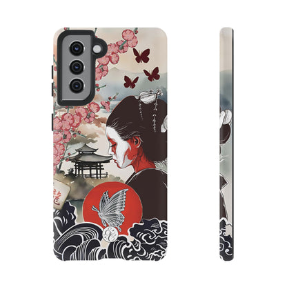 Japanese Geisha Tough Phone Case