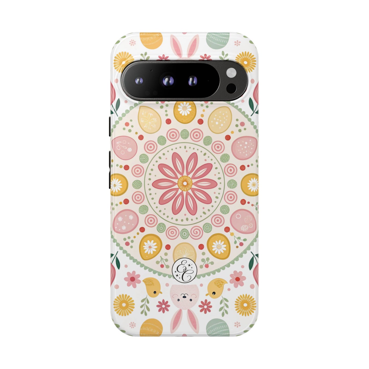Colorful Easter Mandala Tough Phone Case