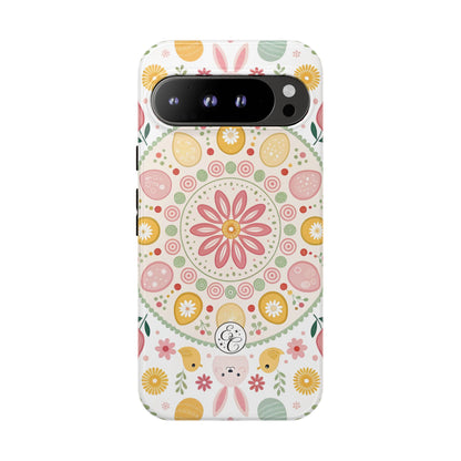 Colorful Easter Mandala Tough Phone Case