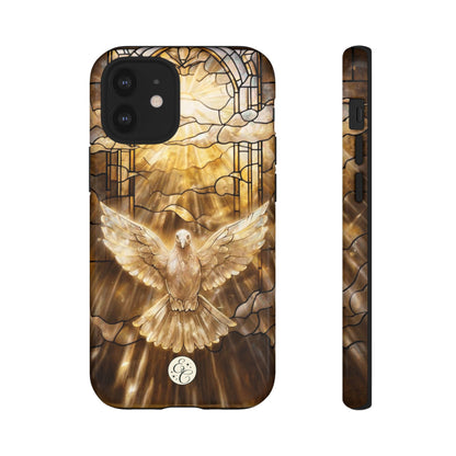 Holy Spirit Stained Glass Tough Phone Case