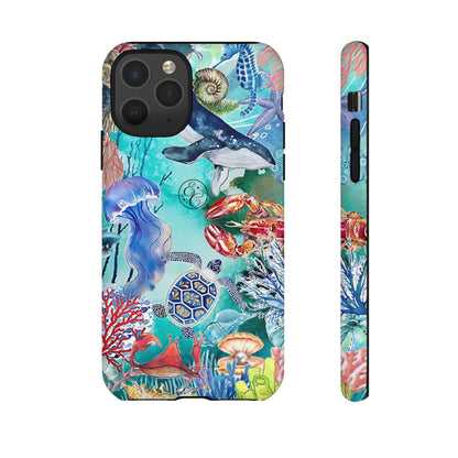 Ocean Wonders Collage Tough Phone Case