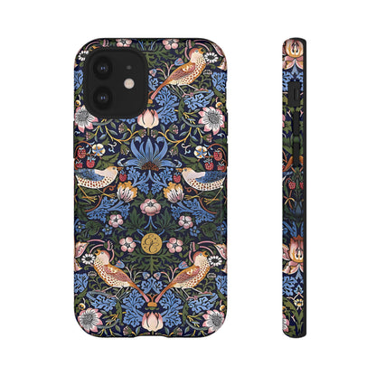 William Morris Strawberry Thief Tough Phone Case