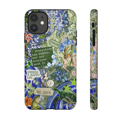 Fairy Garden Collage Tough Phone Case