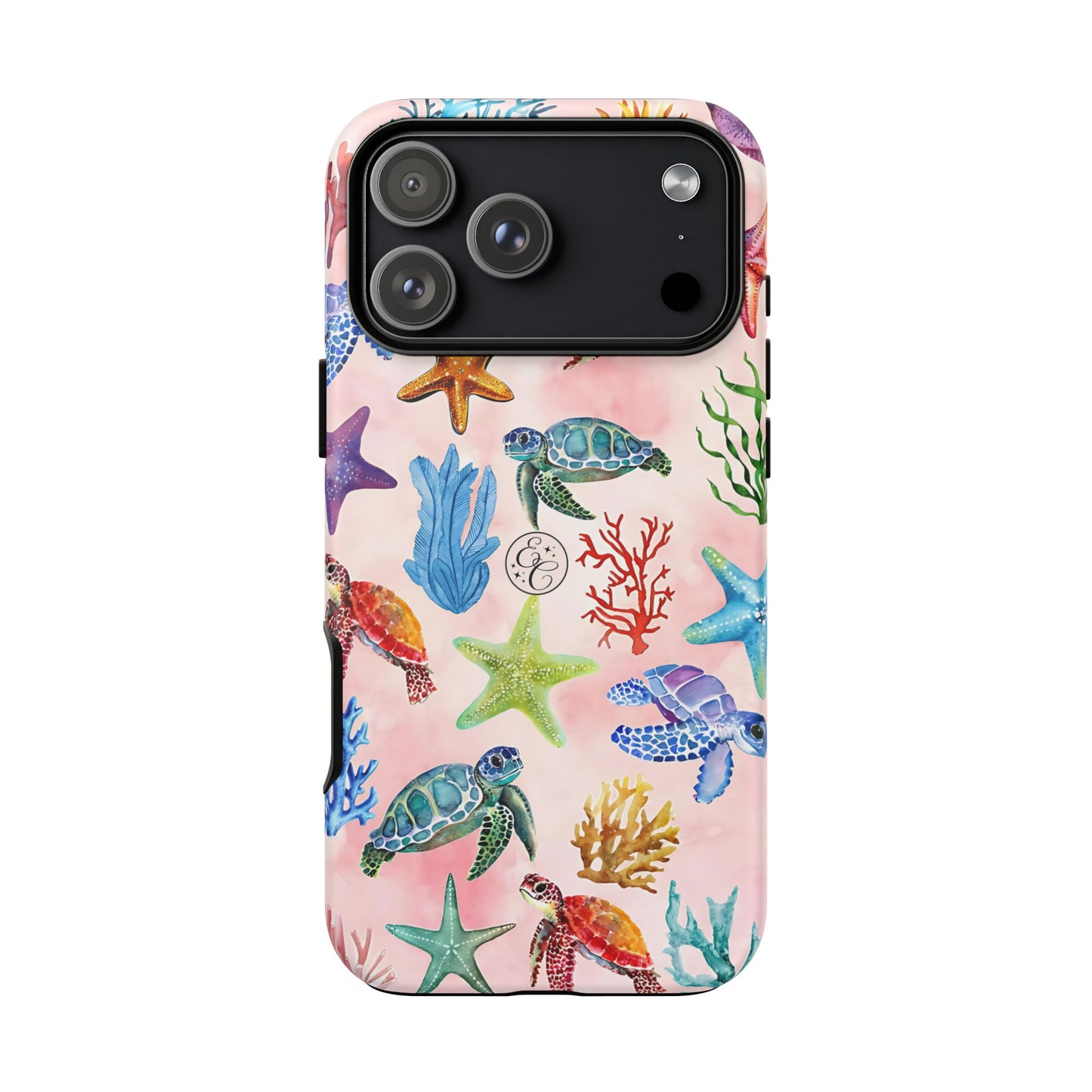 Colorful Marine Life Tough Phone Case