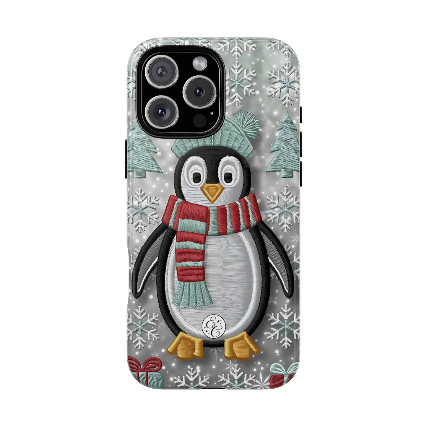 Cute Christmas Penguin Phone Case