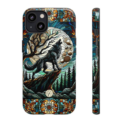 Howling Wolf Tough Phone Case