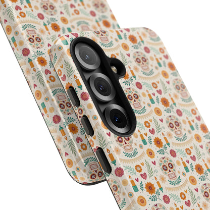 Boho Day of the Dead Tough Phone Case