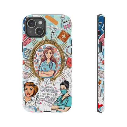 Nurse Art Tough Phone Case