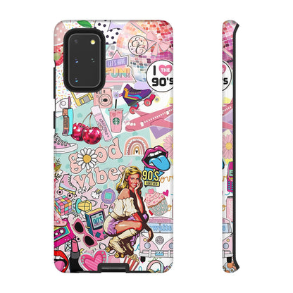 90s Nostalgia Collage Tough Phone Case